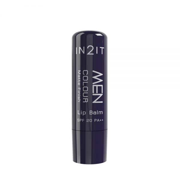 IN2IT Men Colour Matte Finish Lip Balm SPF20 PA++