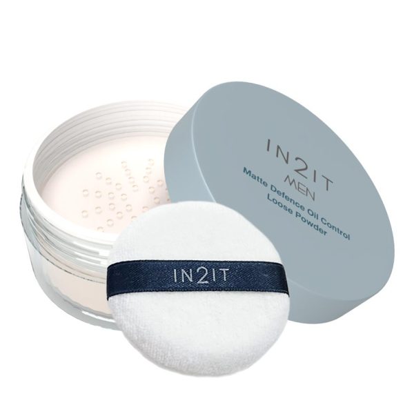 IN2IT MEN MATTE DEFENCE OIL CONTROL LOOSE POWDER - แป้งฝุ่นคุมมัน [MMLP01]