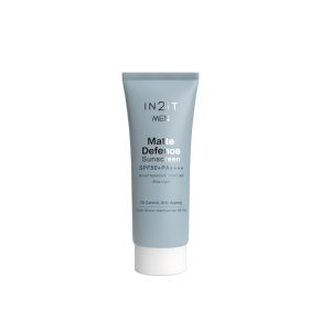 IN2IT MEN MATTE DEFENCE SUNSCREEN SPF50+ PA++++ กันแดดเนื้อเจลน้ำนม [MMSM]