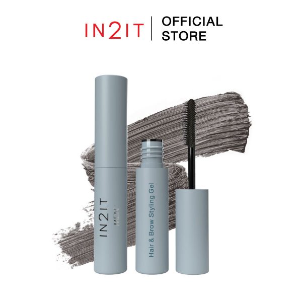 IN2IT MEN HAIR & BROW STYLING GEL - มาสคาร่าปัดคิ้ว [MHBG] - Image 4
