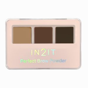 IN2IT Perfect Brow Powder - พาเลทเขียนคิ้ว เนื้อฝุ่น 3 in 1 (PBP)